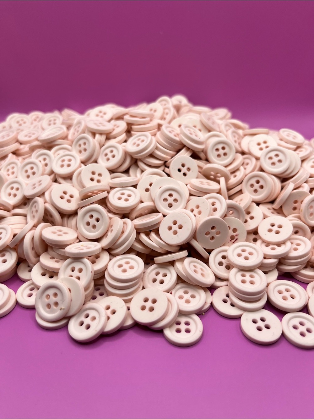 Vintage Soft Pink Button Pack - Multipack Sewing Buttons